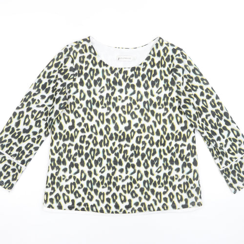Paraphrase Women's Multicoloured Animal Print Blouse