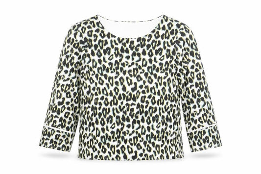 Front view of Paraphrase Women's Multicoloured Animal Print Blouse