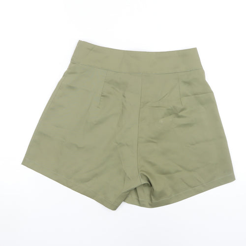 Quiz Women's Green Chino Shorts Size 8