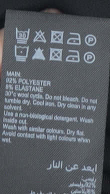 Mint Velvet Women's Black Cowl Neck Blouse L