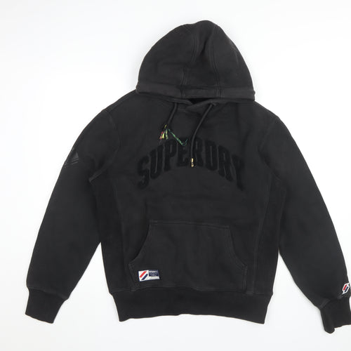 Superdry Men's Black Pullover Hoodie S