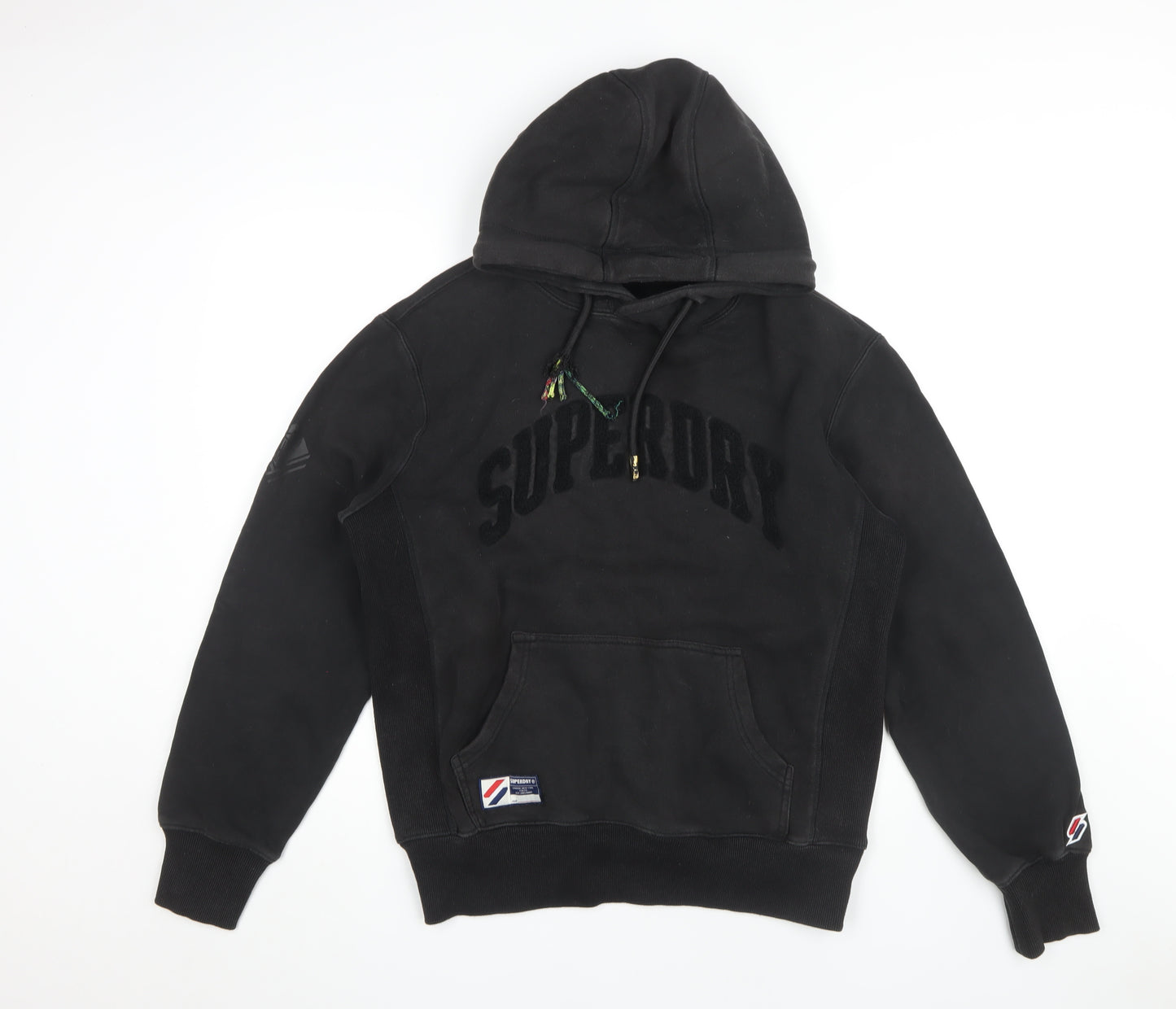Superdry Men's Black Pullover Hoodie S