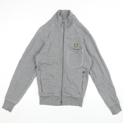 Lyle & Scott Men's Grey Full Zip Sweatshirt S