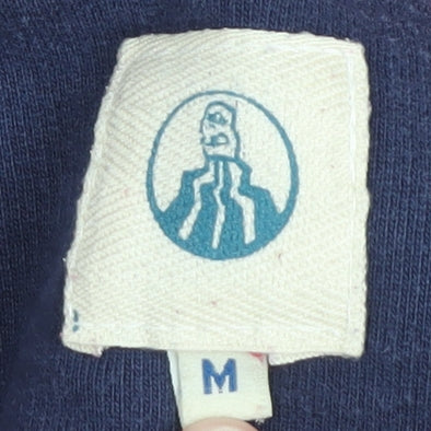 Fat Face Men's Red Collared Sweatshirt M Logo Button