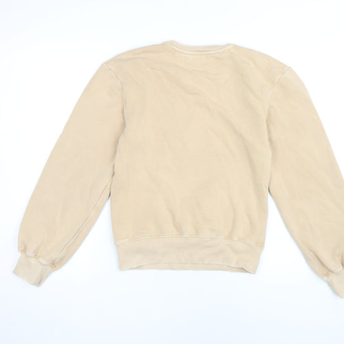 BO+TEE Women's Beige Pullover Sweatshirt XS