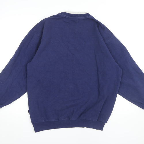 Adidas Men's Blue Pullover Sweatshirt M