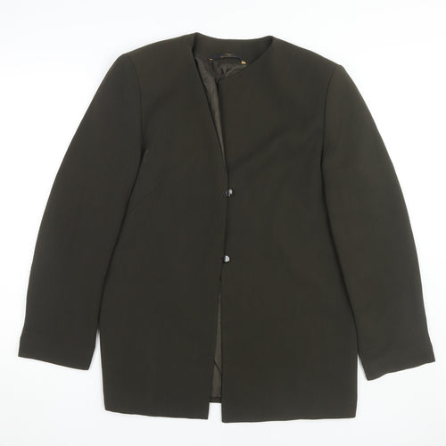 Marks and Spencer Women's Green Jacket Size 12