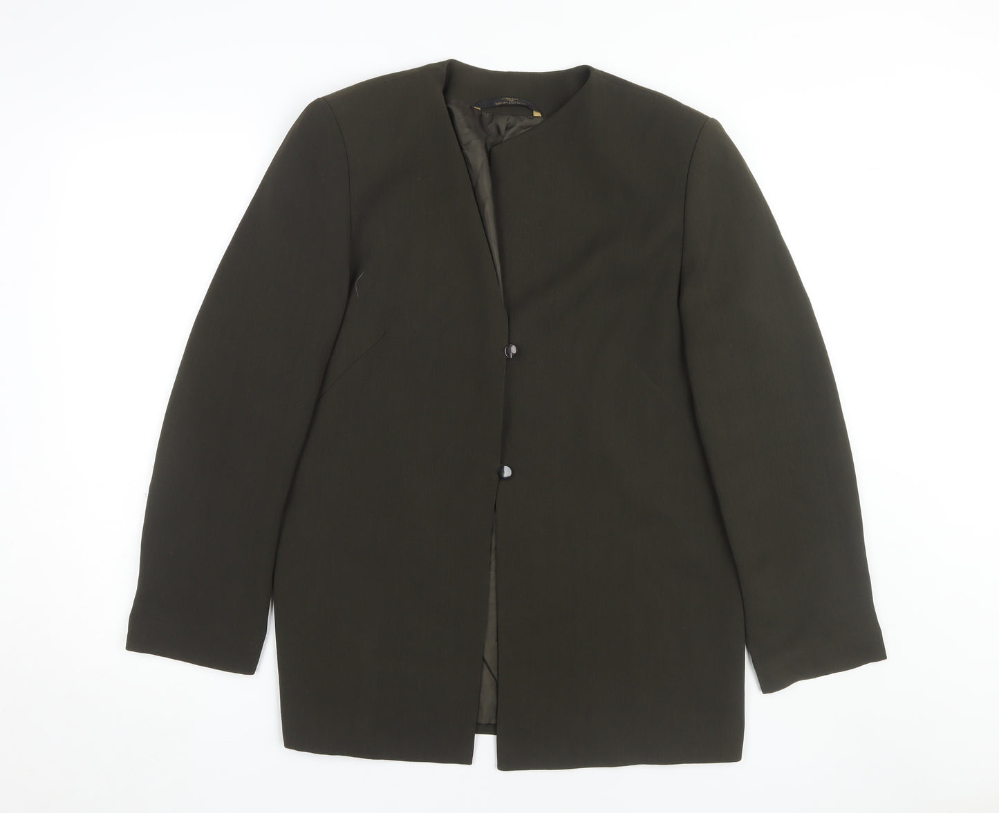 Marks and Spencer Women's Green Jacket Size 12