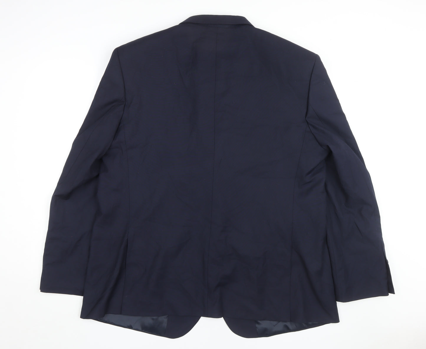 Marks and Spencer Men Blue 48 Regular Blazer