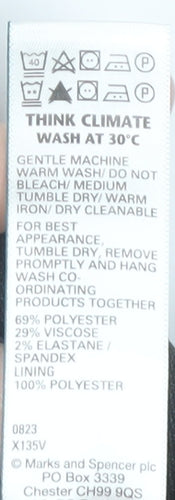 Marks and Spencer Boys Black Suit Waistcoat 2-3 Years
