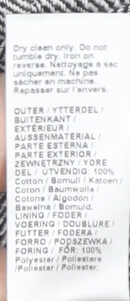 River Island Women's Grey Check Blazer Size 12