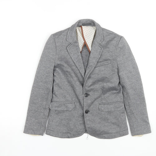 River Island Boys Grey Suit Jacket, Age 10, Formal Style