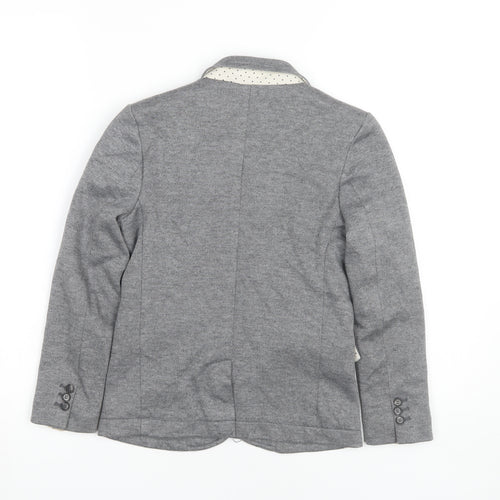 River Island Boys Grey Suit Jacket, Age 10, Formal Style