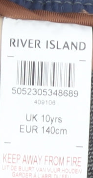 River Island Boys Grey Suit Jacket, Age 10, Formal Style