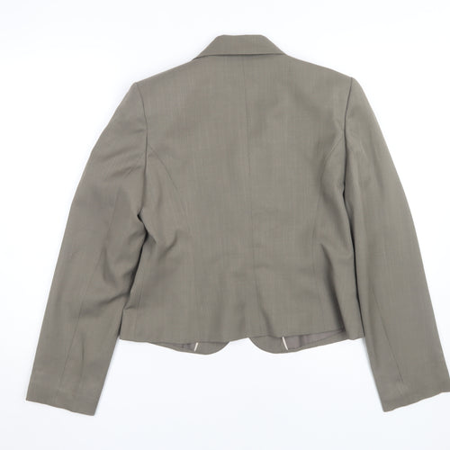 Marks and Spencer Women Brown Blazer Size 12 New