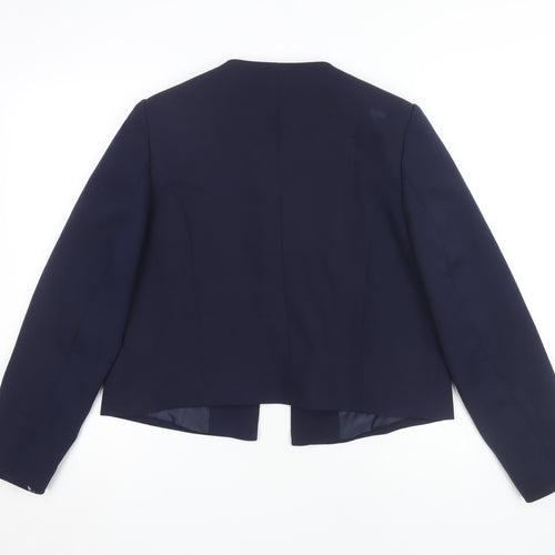 Dorothy Perkins Women's Blue Button Jacket Size 14