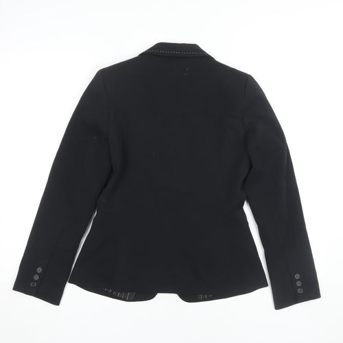 Next Women's Black Petite Tailored Blazer S - Formal Elegant Style