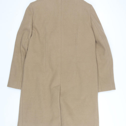 Marks and Spencer Women's Beige Long Coat Size 10