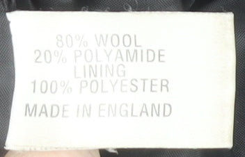 De La Crème Women's Black Wool Overcoat Size 12