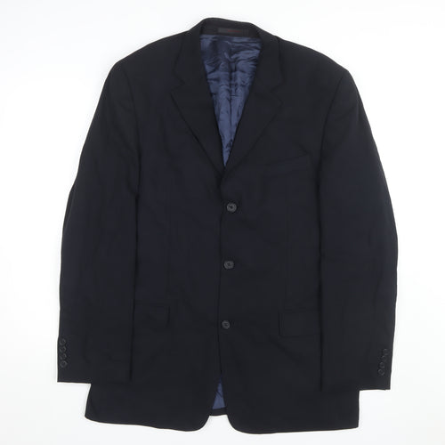Ted Baker Men's Blue Long Suit Jacket Size 42L