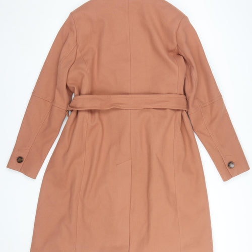 Next Women's Brown Trench Coat Size 18 Belted