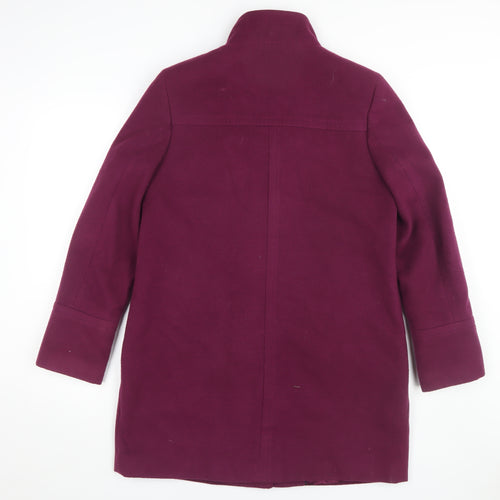Marks and Spencer Women's Purple Mid-Length Coat Size 12