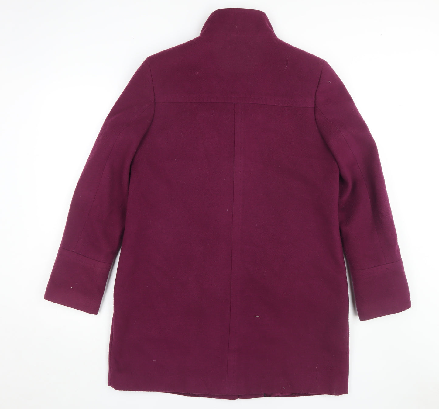 Marks and Spencer Women's Purple Mid-Length Coat Size 12