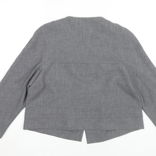 Next Women's Grey Blazer, Size 18, Business Casual