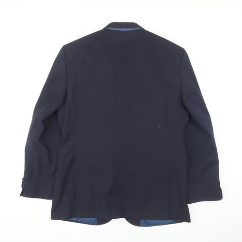 Marks and Spencer Men's Blue Blazer, 42R