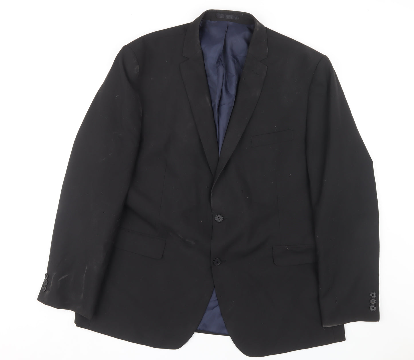 Scott & Taylor Men's Black Blazer, 48, Formal Jacket