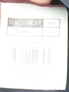 Scott & Taylor Men's Black Blazer, 48, Formal Jacket