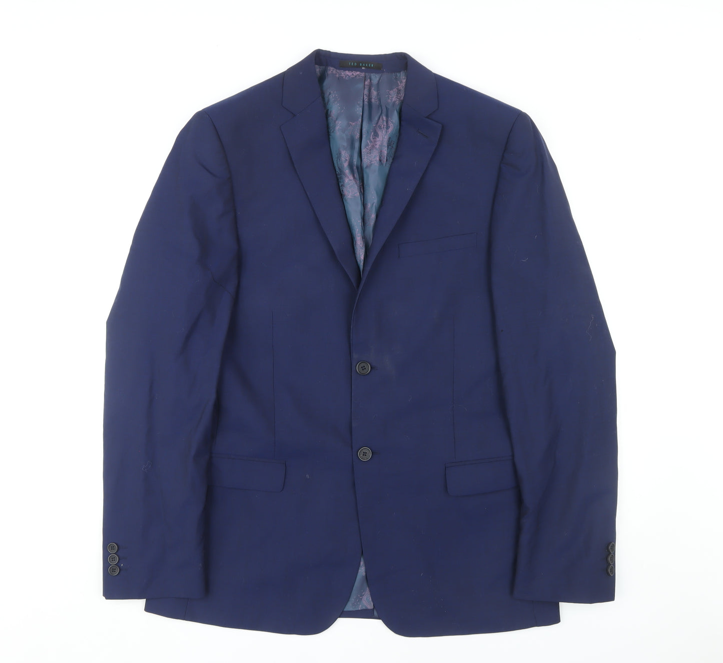 Ted Baker Men's Blue Blazer Jacket Size 40L