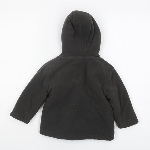 Pumpkin Patch Unisex Green Duffle Coat, 24 Months, Winter Warm