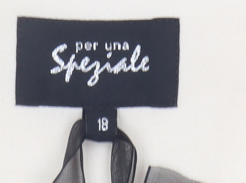 Per Una Speziale Women’s Beige Suit Jacket Size 18