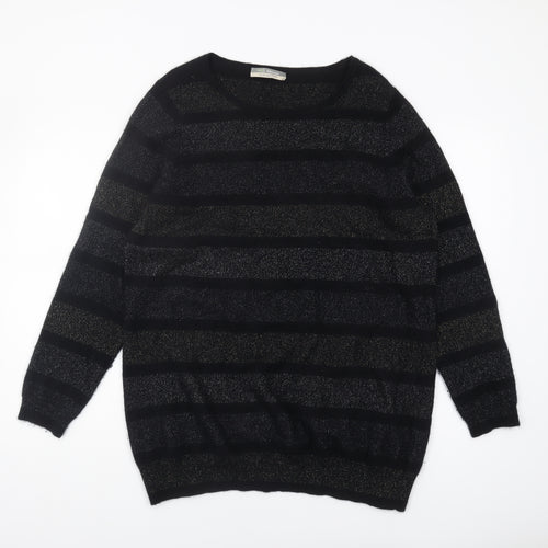 Marks and Spencer Women's Black Pullover Jumper Size 20