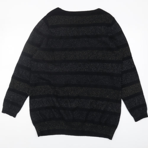 Marks and Spencer Women's Black Pullover Jumper Size 20