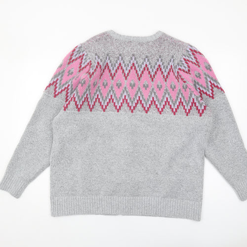 Cotton Traders Women's Grey Cardigan Size 20 Plus