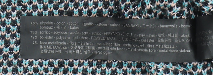 Zara Women’s Multicoloured Pullover Jumper Size M