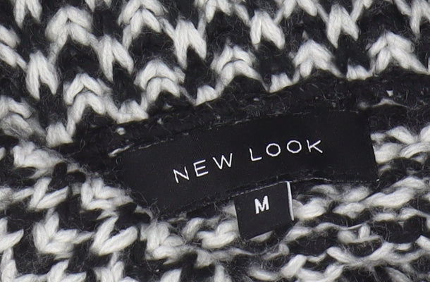 New Look Women's Black Cowl Neck Pullover M