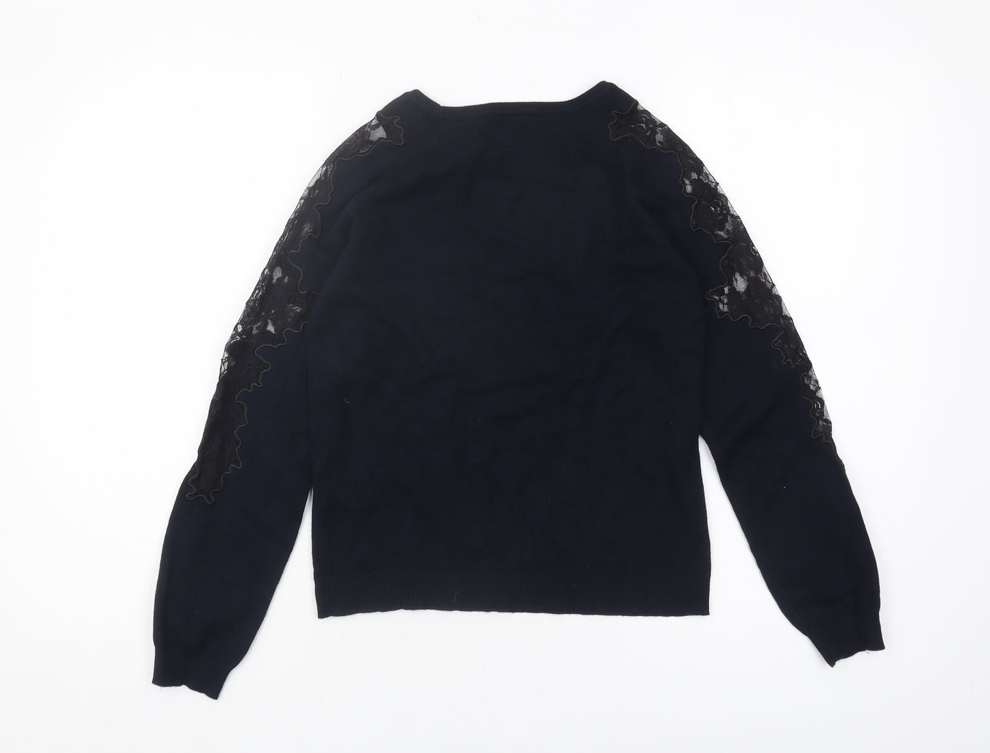 Debenhams Women's Black Pullover Jumper Size 8 Petite