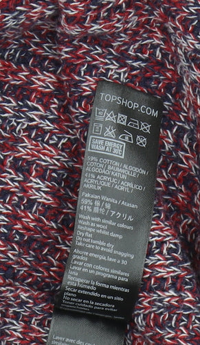 Topshop Women's Multicoloured Cardigan, Size 12