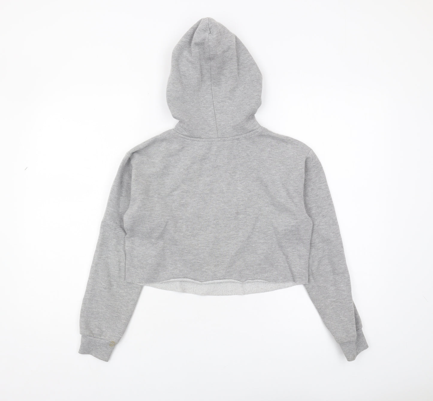 New Look Girls Grey Pullover Hoodie 146 Sports Style