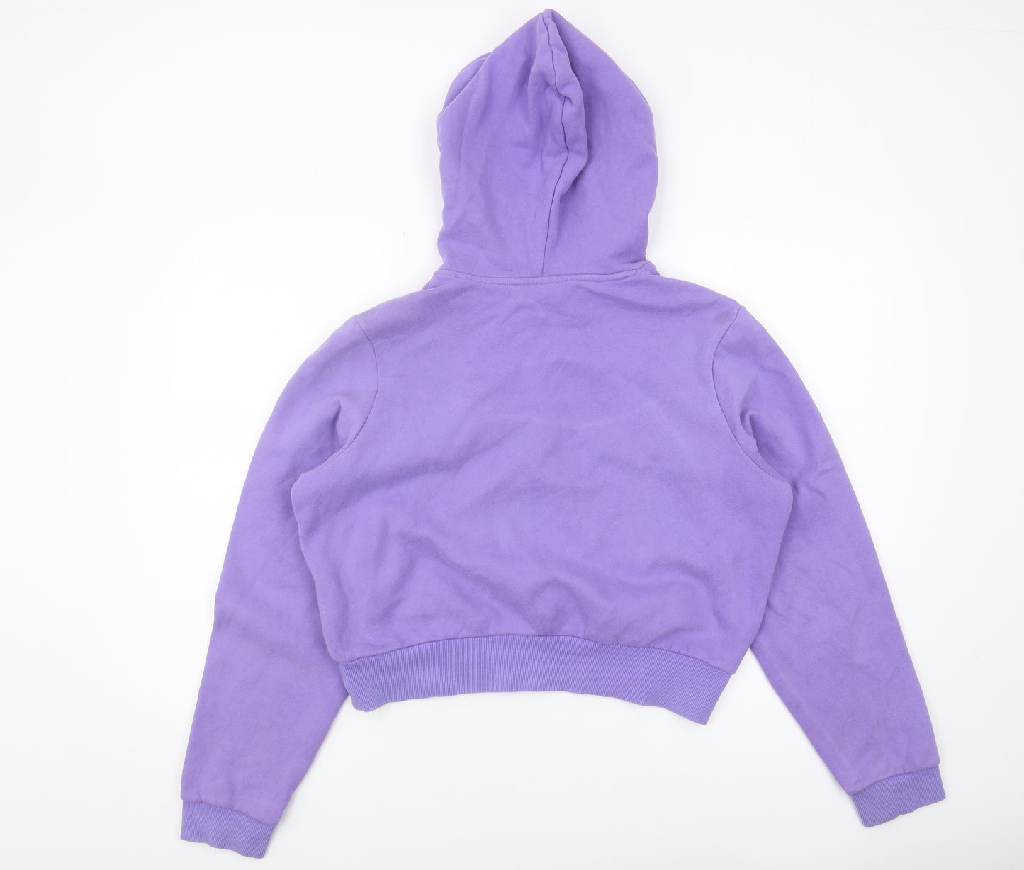 FILA Women's Purple Logo Hoodie Size L