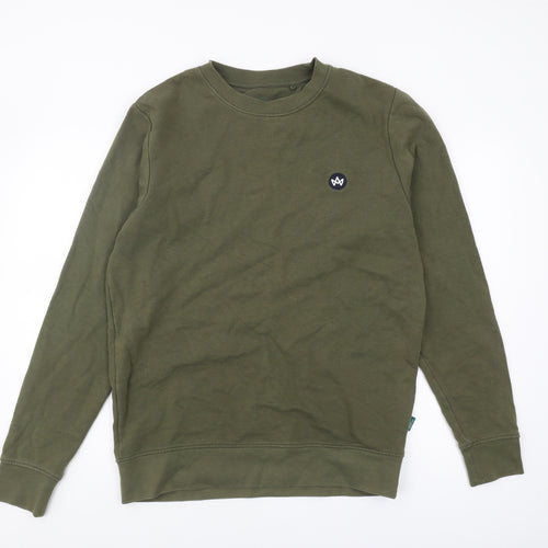 Kronstadt Men's Green Pullover Sweatshirt M