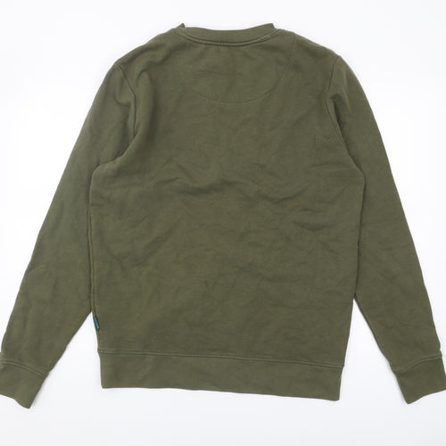 Kronstadt Men's Green Pullover Sweatshirt M