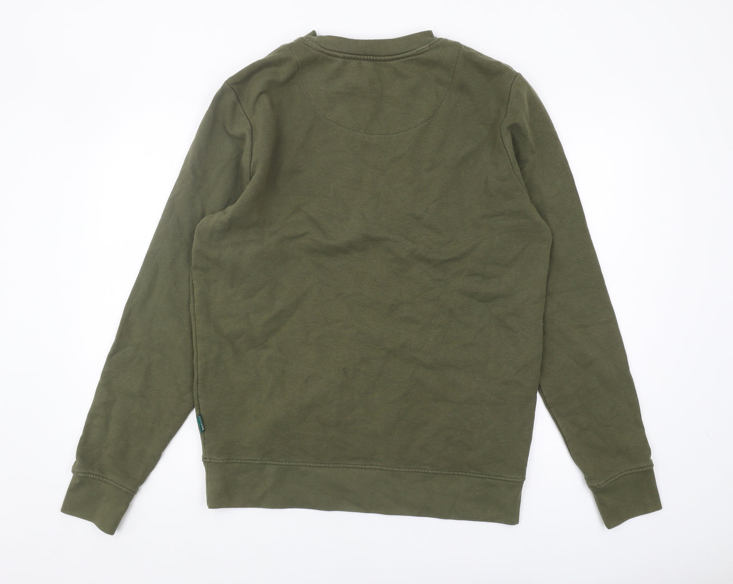 Kronstadt Men's Green Pullover Sweatshirt M