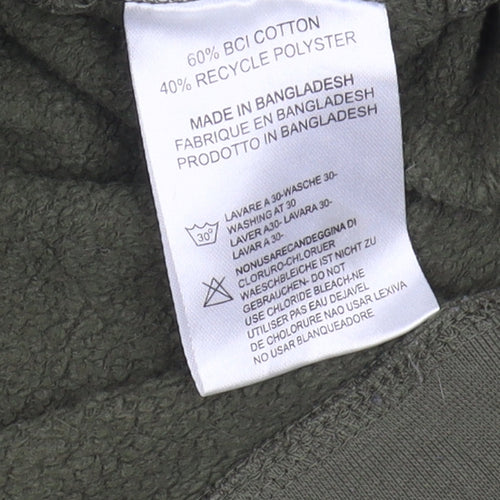 Kronstadt Men's Green Pullover Sweatshirt M