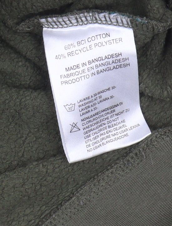 Kronstadt Men's Green Pullover Sweatshirt M