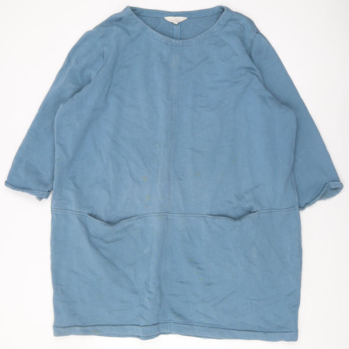 Seasalt Cornwall Women's Blue Cotton Tunic UK 20