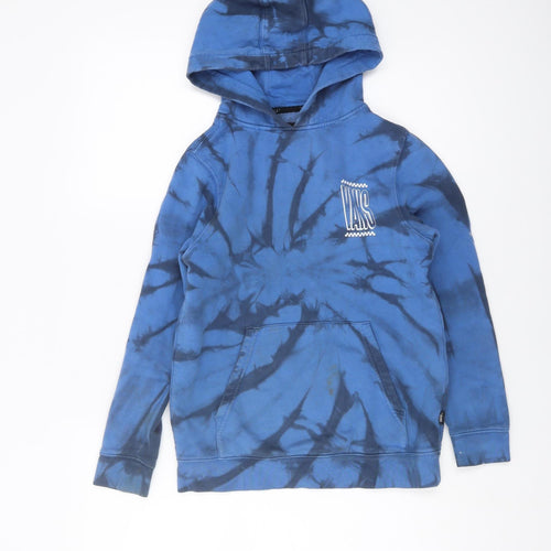 Vans Boys Blue Tie-Dye Pullover Hoodie, Size S